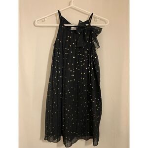 Epic Threads Black Gold Heart Dress – Girls M